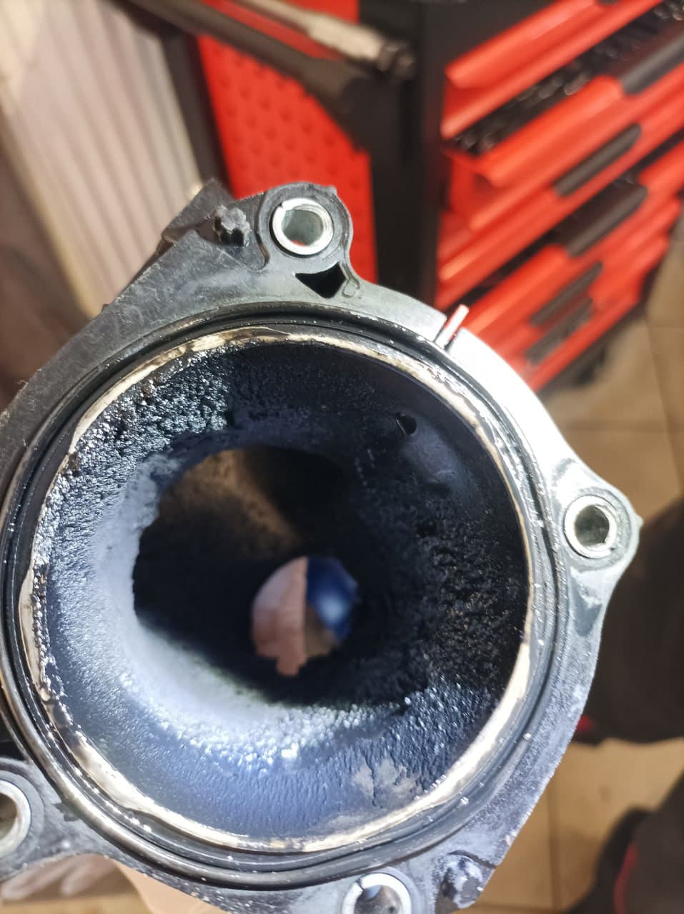 Zanesené sání odhalené při diagnostice motoru